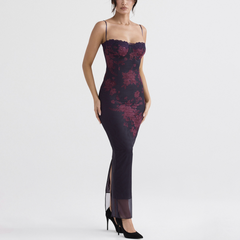 Lottie -Cóctel de estampado por parte de la noche