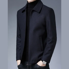 Jermaine - Chaqueta de cremallera casual para hombres