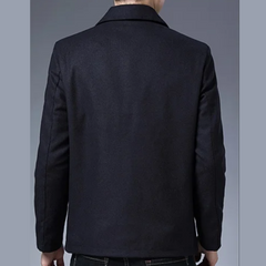 Jermaine - Chaqueta de cremallera casual para hombres