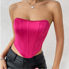 Mona - Top de corsé sin corsés sin tirantes