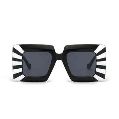 Gafas de sol cuadradas vintage de gran tamaño