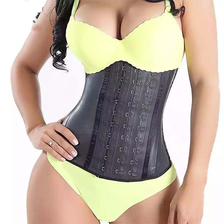 MagicFit Signature Smooth Latex Waist Trainer with 9 Spiral Steel