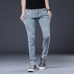 Camilo - Stretchy Mid-Waist Denim Pants
