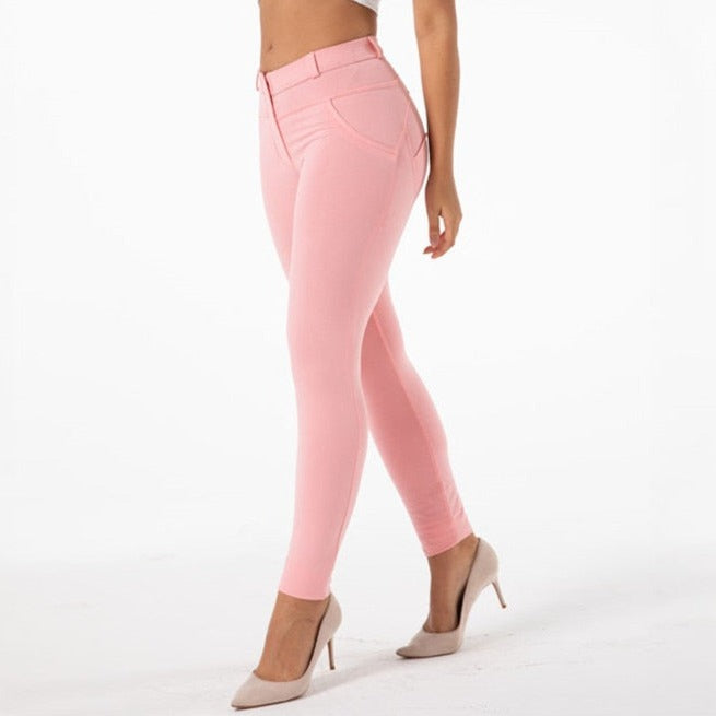 Cheeky Pink Butt Lift Pants - Model Mannequin