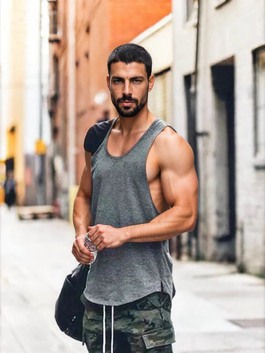 Kairox Performance Muscle Tank for Men | Lightweight Gym & Training Tank