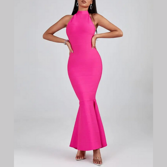 Stunning Mermaid Style Bandage Dress: A Fashionista's Must-Have