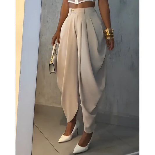Posie High-Waist Wide Leg Pants – Effortless, Elegant & Comfortable
