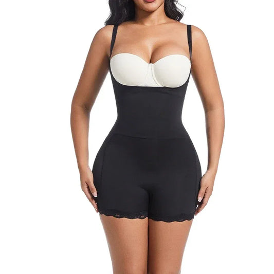 Elyndra 4 Pad Hip & Butt Enhancer Shapewear Bodysuit | Tummy Control & Curves