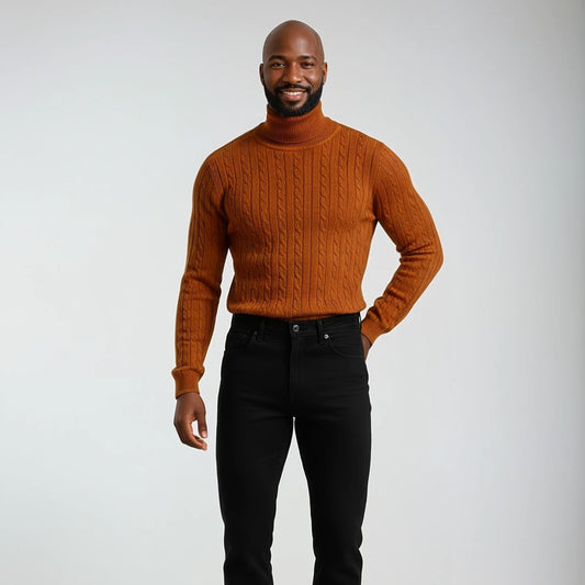 Eamon Turtleneck Sweater: Timeless Sophistication for the Modern Man