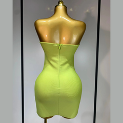 Zoravine – Crystal Cutout Bandage Dress