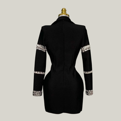 Calixte – Embellished Bandage Blazer Dress
