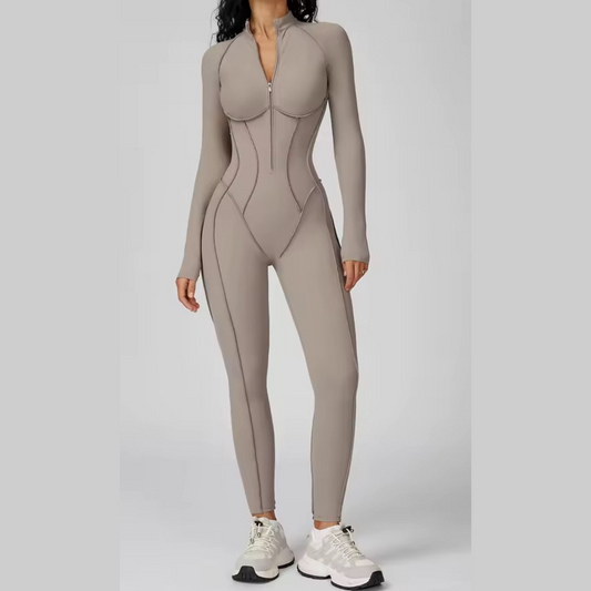 Eira - Sculpt & Sleek Activewear Jumpsuit