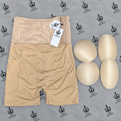High Waist Control Shaper with Hip & Butt Pads | Outlet