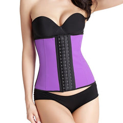 9 Piece Steel Bone Latex Waist Trainer Corset - Model Mannequin