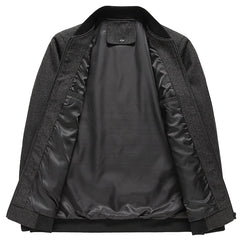 Oliver - Classic Baseball Collar Zipper Jacket