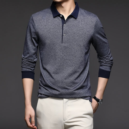 Lucas - Breathable Cotton Polo Shirt