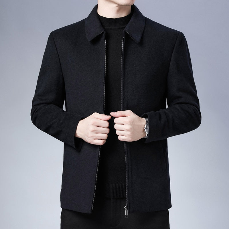 Jermaine - Men's Casual Zipper Jacket - Model Mannequin