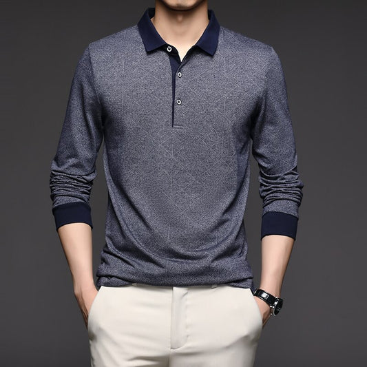 Lucas - Breathable Cotton Polo Shirt