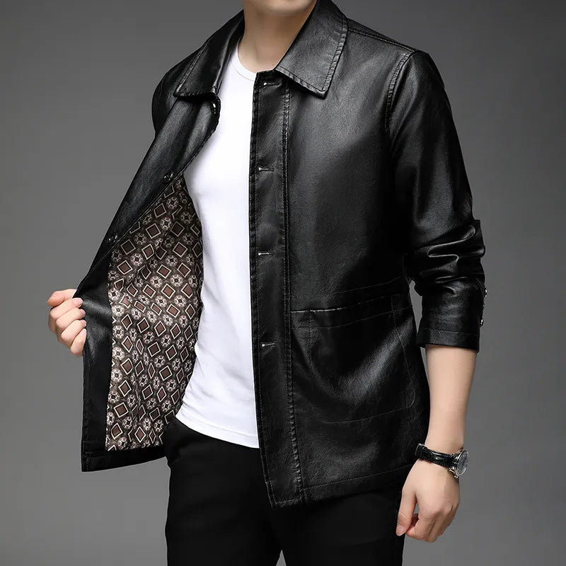 Dylan - Men's Faux Leather Jacket