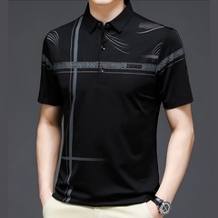 Omari - Men's Short Sleeve Anti-wrinkle Polo Shirt