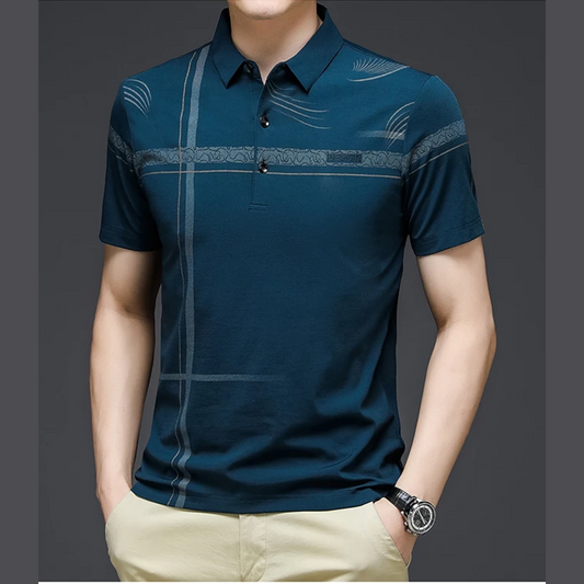 Omari - Men's Short Sleeve Anti-wrinkle Polo Shirt