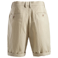 Aurelio – Tailored Linen Blend Shorts