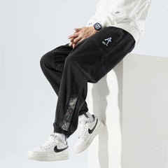 Amias - Urban Relaxed Fit Denim Joggers