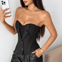 Vaelisse – Lace Corset Bustier Top