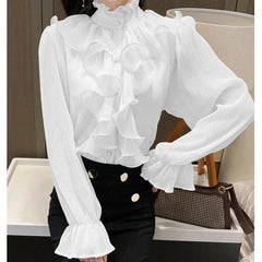 Amelise - Ruffle Blouse