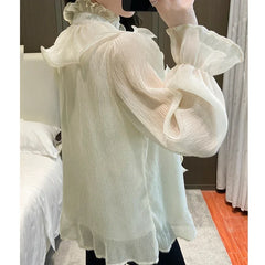 Amelise - Ruffle Blouse