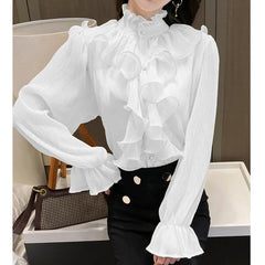 Amelise - Ruffle Blouse