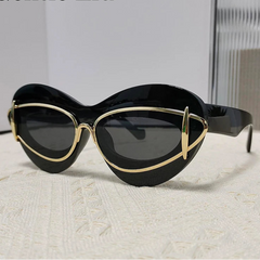 Double Frame Cat Eye Sunglasses