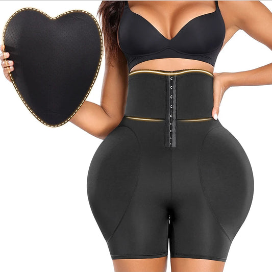 Quenara – High Waist Heart-Shaped Hip & Butt Padded Shaper Shorts