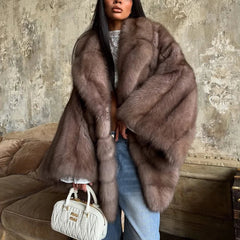 Renata - Luxe Faux Fur Coat