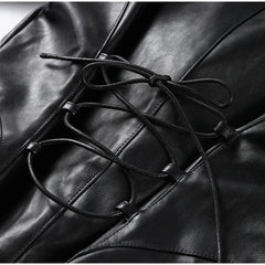 Salice – Luxe Faux Fur Trim Leather Jacket