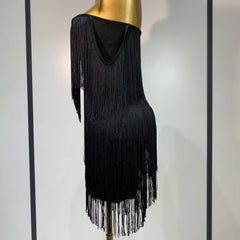 Xavielle – Fringe Strapless Bandage Dress