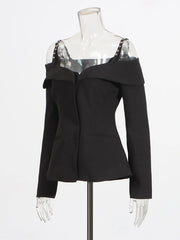 Valentina - Off-Shoulder Structured Top