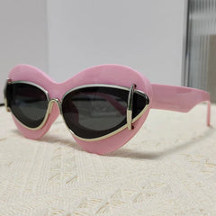 Double Frame Cat Eye Sunglasses