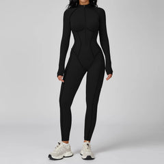 Eira - Sculpt & Sleek Activewear Jumpsuit