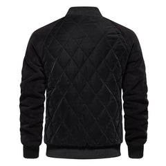 Tharvion – Quilted Panel Zip-Up Men’s Jacket