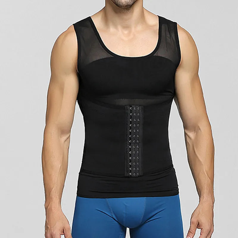 Men's Adjustable Hook Compression Vest - Model Mannequin