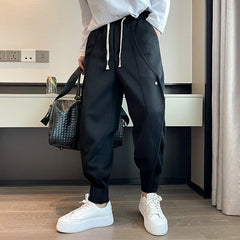 Lorenzo - Men's Casual Sweatpants With Button Ankle Cuffs