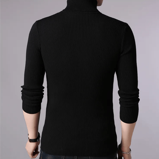 Asher - Pullover Turtle Neck Sweater - Model Mannequin