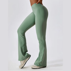 Delilah -  High Waist Active Flare Pants