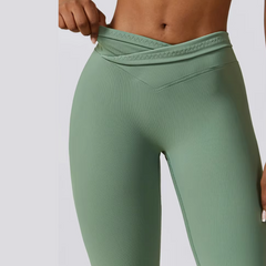 Delilah -  High Waist Active Flare Pants