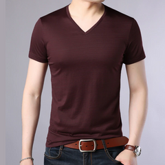 Noah - Short Sleeves V-Neck Tee Shirt