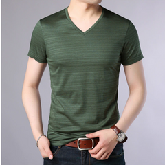 Noah - Short Sleeves V-Neck Tee Shirt