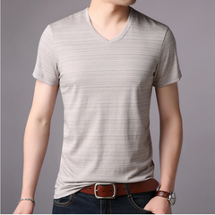 Noah - Short Sleeves V-Neck Tee Shirt