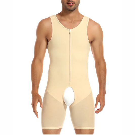 Men’s Full Body Compression Shaper with Butt Pads | Outlet