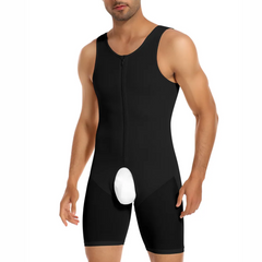 Men's Full Body Compression Shaper With Butt Pads